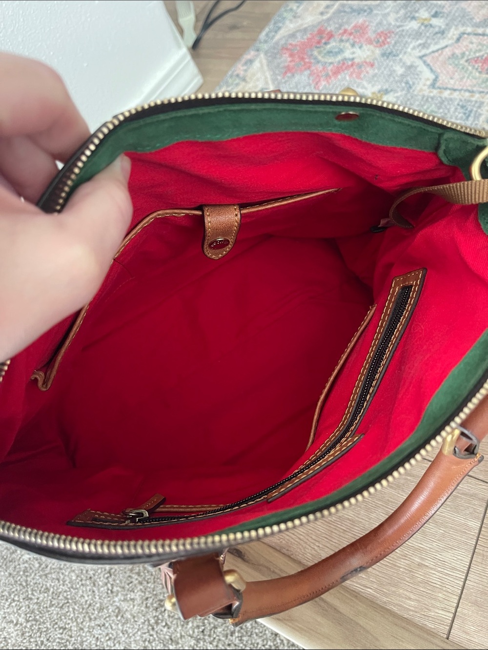 Dooney and Bourke Clayton Florentine Tote - Picture 9 of 14